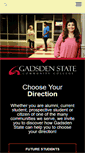 Mobile Screenshot of gadsdenstate.edu